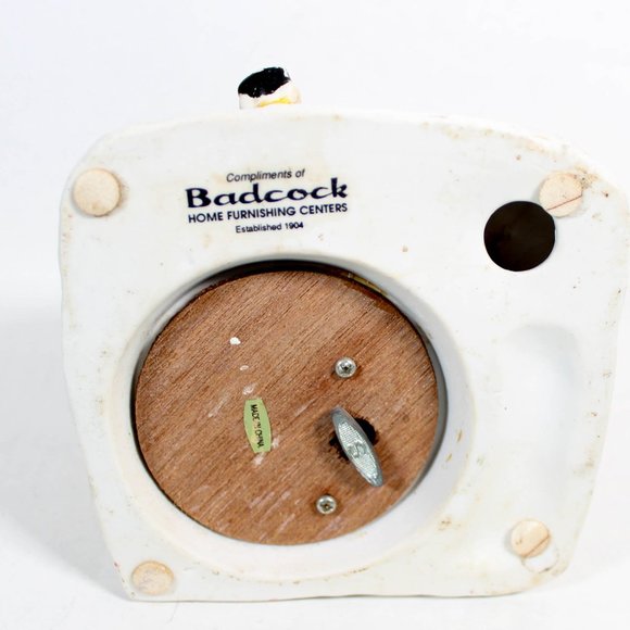 Retro Vintage 1960s Christmas Music Box Church Choir Porcelain Glass Figurine - Picture 14 of 16